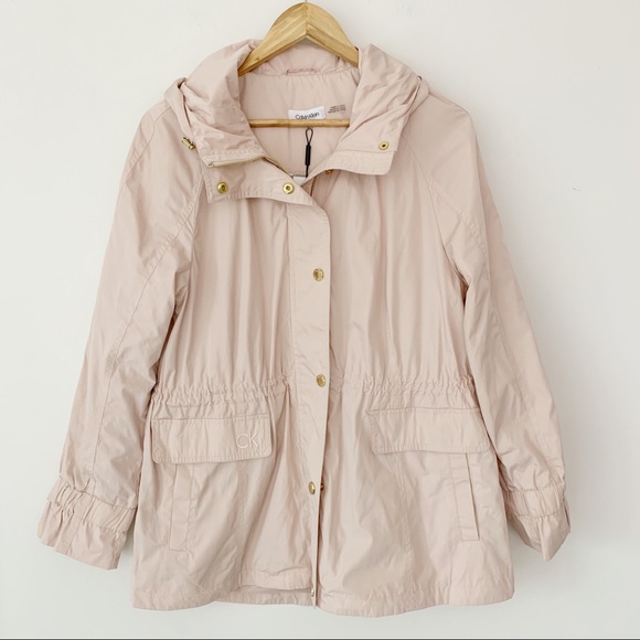 calvin klein anorak rain jacket